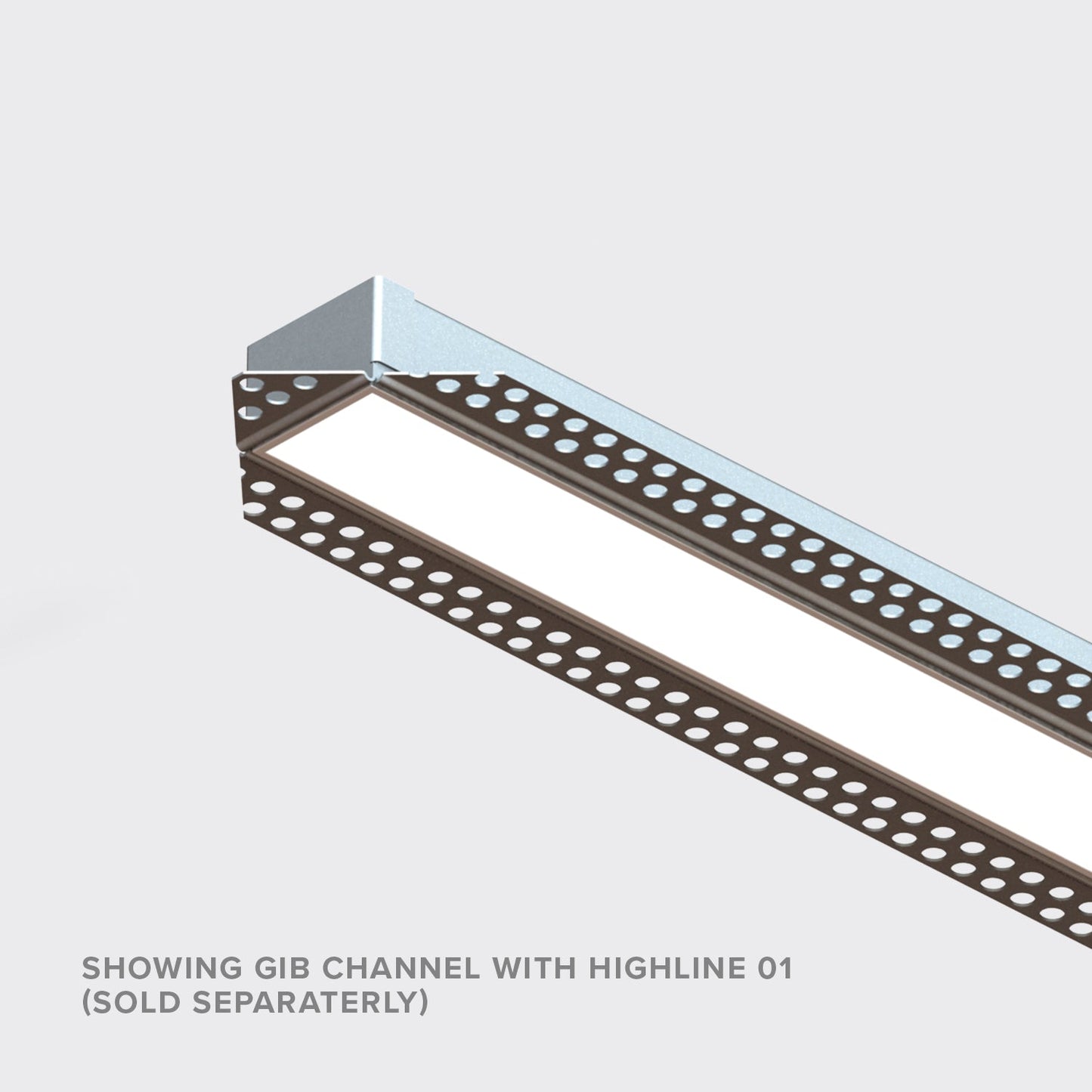 Highline 01 - Recessed GIB - End Cap