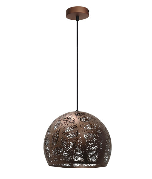 BOTANICA: Bohemian Embossed Dome Shape Pendant Lights