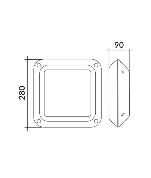 BULK: LED Exterior Bulkhead Lights IP66 & IK10