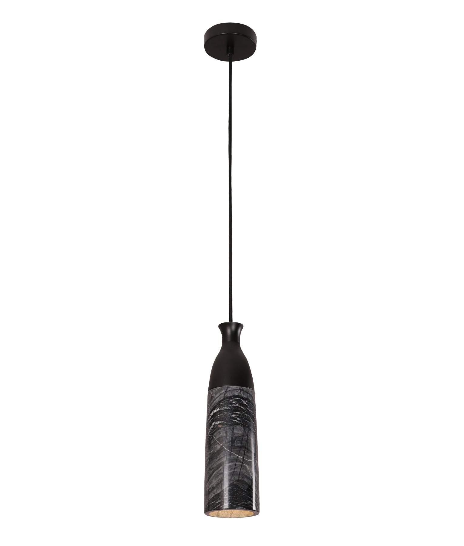 MARMOL: Interior Marble Cylinder Pendant Lights