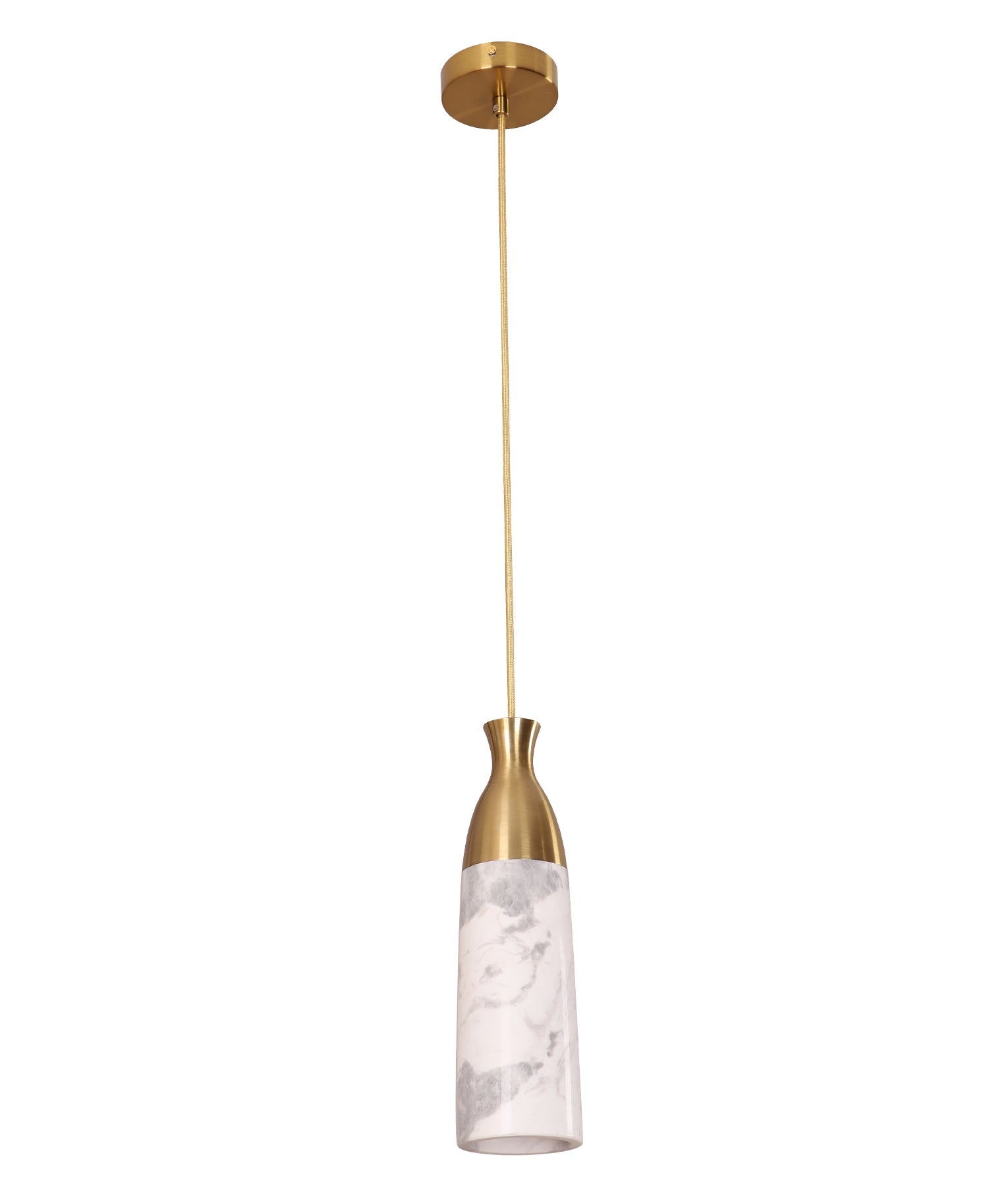 MARMOL: Interior Marble Cylinder Pendant Lights
