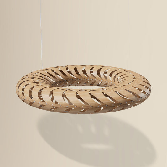 Maru pendant light by David Trubridge