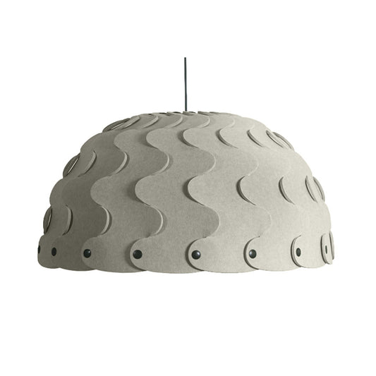 Hush acoustic pendant light by PLN Group and David Trubridge