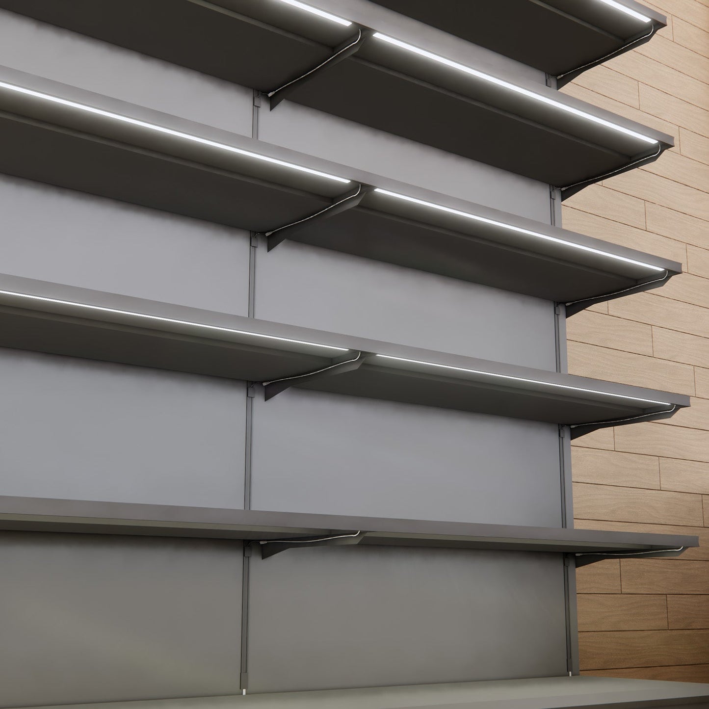 Flexi ShelfTrack - LED Adaptor Clip