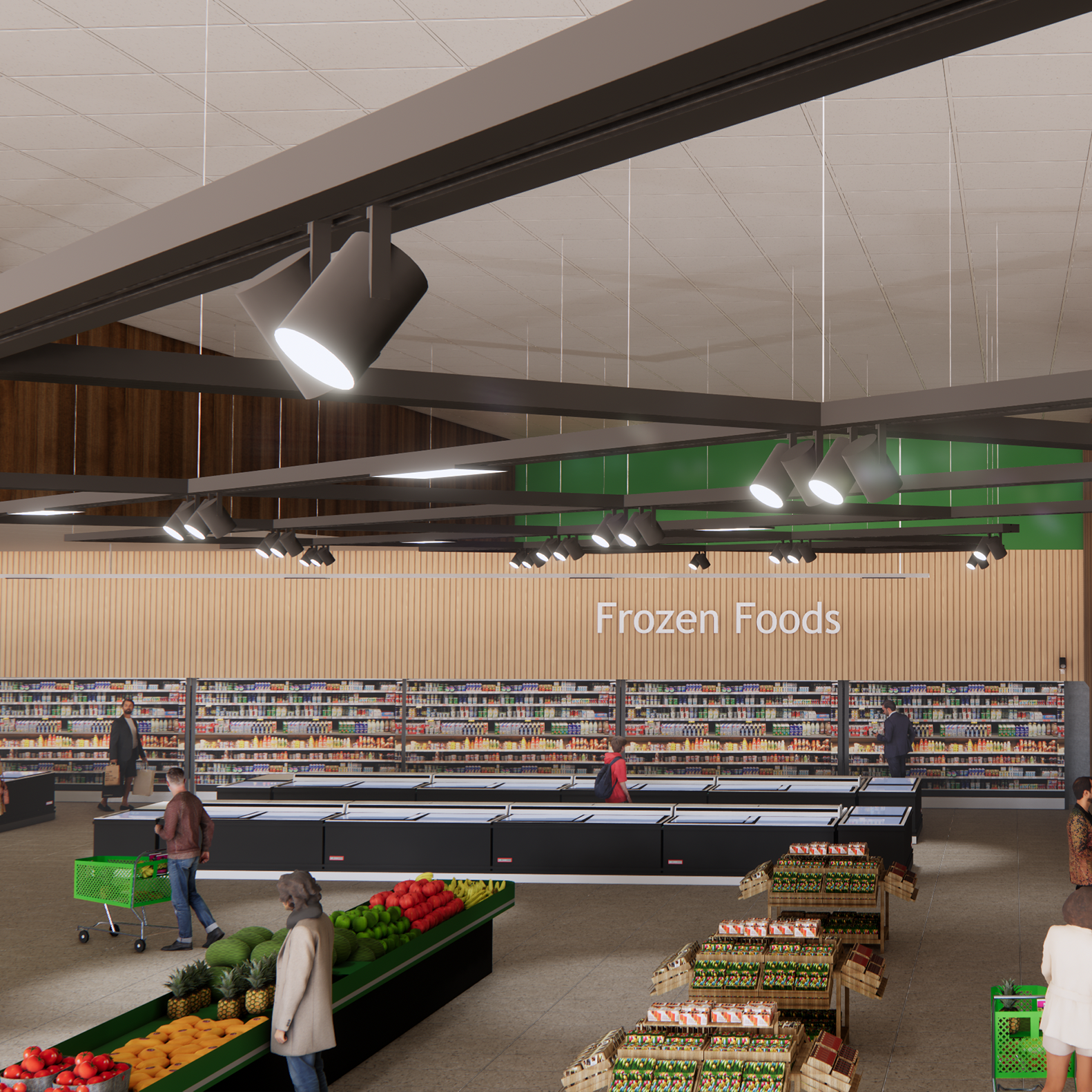 Retail Illumination Grid System (RIGS)