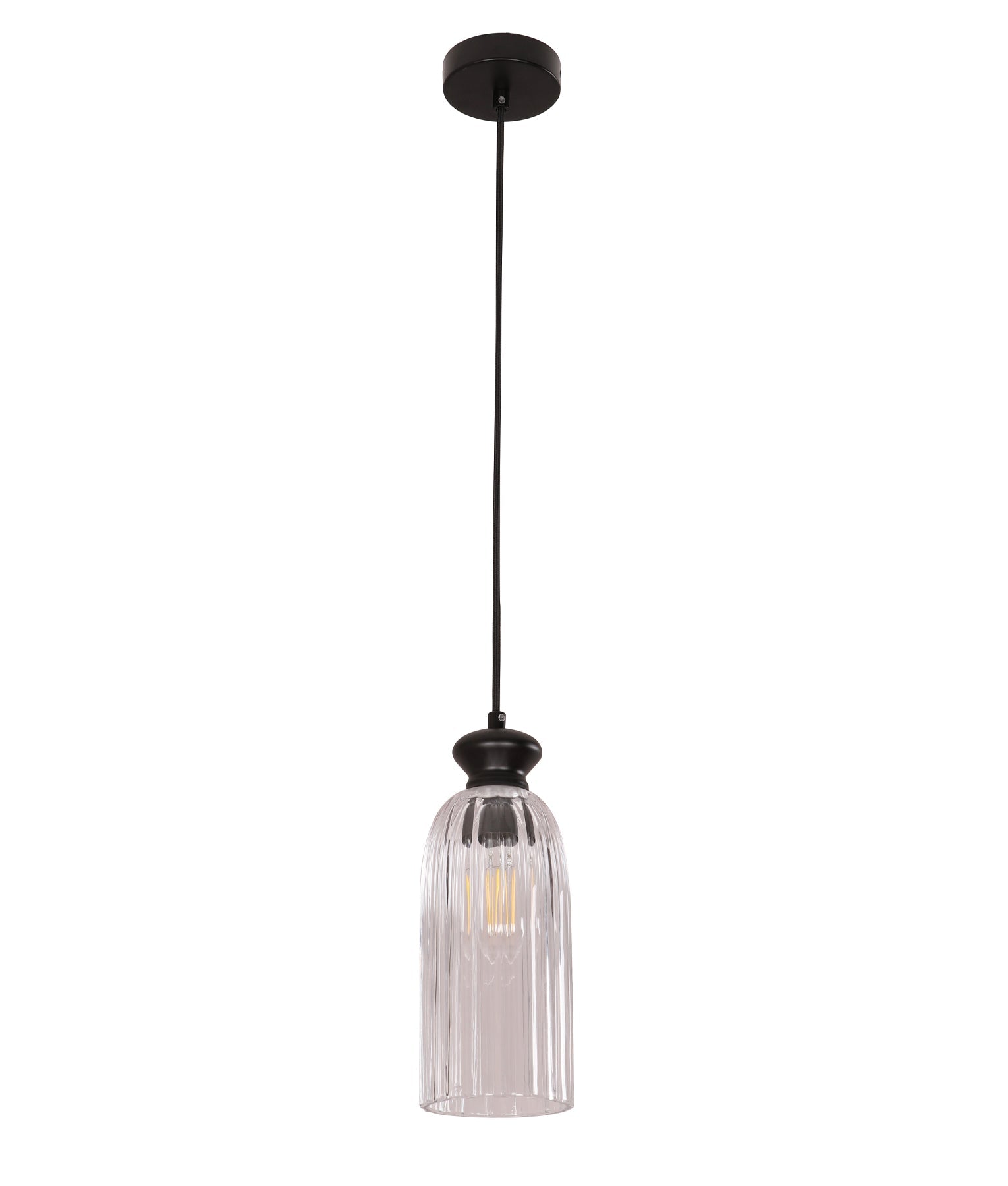 SINO: Interior Ellipse Clear Glass Shade Pendant Lights