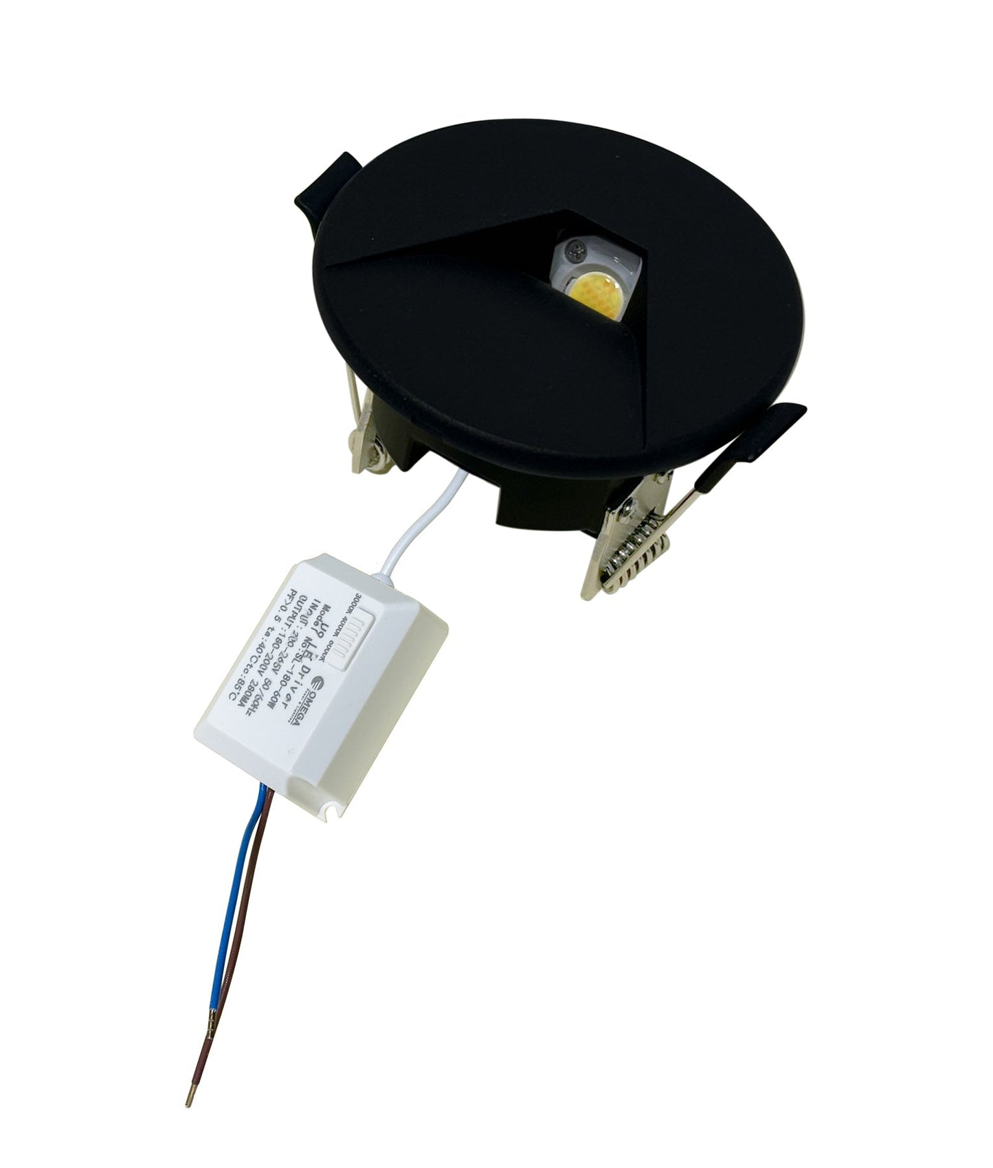 Interior LED Tri-CCT Recessed Round Step Lights